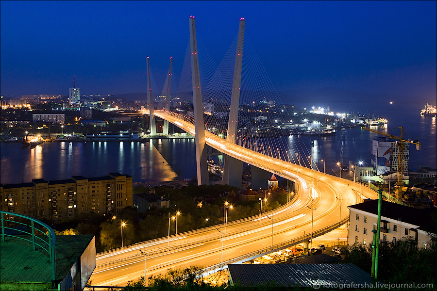 Золотой мост во Владивостоке